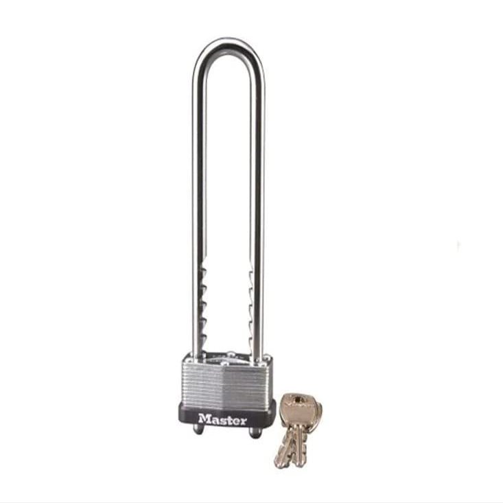 ... Master Lock 517D Laminated Long Shackle Padlock