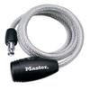 Master Lock 5/16 in. W x 5 ft. L Vinyl Covered Steel Pin Tumbler Locking Cable 1 pk view 1