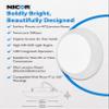 NICOR Lighting 4-Inch Dimmable 2700K LED Surface Mount Retrofit Kit, White (DLS4-3006-120-2K-WH) view 4