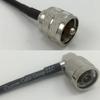 1 foot RG400 Low Loss PL259 UHF Male to N MALE ANGLE Pigtail Jumper RF coaxial cable 50ohm Quick USA Shipping view 1