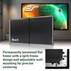 Elite Screens 120" Fixed Frame Projector Screen 16:9, 4K/8K UHD CineWhite UHD-B, ISF Certified, UST/Short/Standard Compatible, SB120WH2 view 2