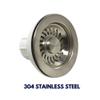 Nantucket Sinks 3-1/2 Kitchen Drain Assembly Kit for Standard Kitchen Sinks view 3