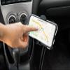 Arkon RoadVise Seat Rail Car Mount for iPhone XS Max XS XR X 8 Note 9 8 5 Galaxy S10 S9 S8 S7 Retail Black view 2