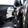 Arkon RoadVise Seat Rail Car Mount for iPhone XS Max XS XR X 8 Note 9 8 5 Galaxy S10 S9 S8 S7 Retail Black view 3