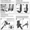 Arkon RoadVise Seat Rail Car Mount for iPhone XS Max XS XR X 8 Note 9 8 5 Galaxy S10 S9 S8 S7 Retail Black view 4