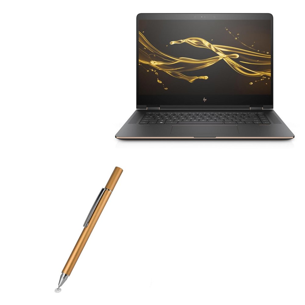 BoxWave Stylus Pen Compatible with HP Spectre X360 - FineTouch Capacitive Stylus, Super Precise Stylus Pen - Champagne Gold