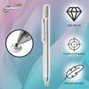 BoxWave Stylus Pen Compatible with HP Spectre X360 - FineTouch Capacitive Stylus, Super Precise Stylus Pen - Metallic Silver view 4