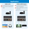 HDMI Audio Extractor 4K 60Hz HDMI to Optical SPDIF + RCA, Supports HDMI ARC Dolby Digital DTS CEC HDCP 1.4 by J-Tech Digital [JTD4KATSW] view 3