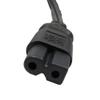 Polarized AC Power Cord for VIZIO E-Series E280-A1 E280i-A1 E280i-B1 E320-B0 E320-B1 LED LCD HDTV Smart TV - 26LV610U/26LV61K/19LV61K/22LV610C/19LV506-6 FT view 2