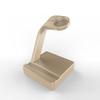 Apple Watch Stand e7 Apple Watch Aluminium Charging Dock Stand Bracket Docking Station Charger Holder for 2015 Apple Watch Both 38mm and 42mm (Gold) view 2