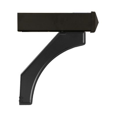 Salsbury Industries 4377BLK Arm Kit Replacement for Deluxe Post for 1 Roadside Mailbox, Black