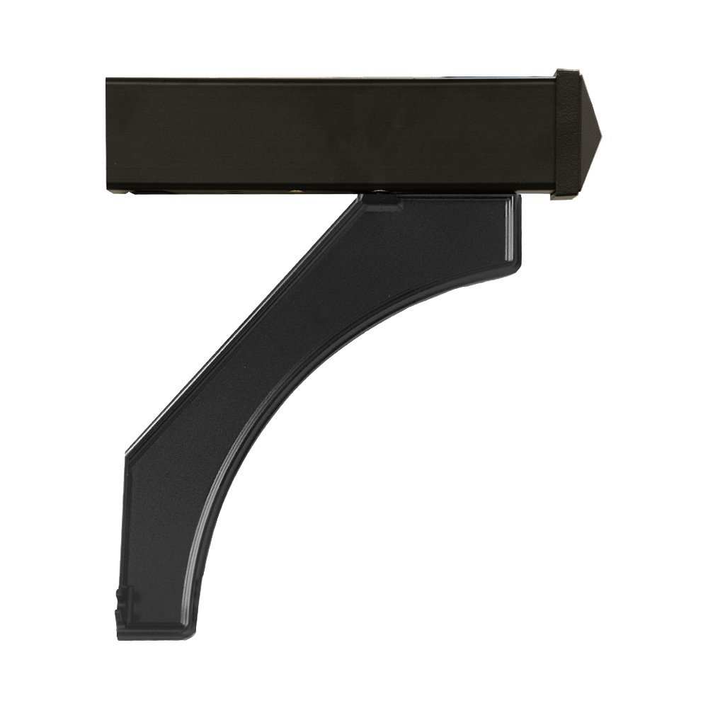 Salsbury Industries 4377BLK Arm Kit Replacement for Deluxe Post for 1 Roadside Mailbox, Black
