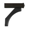 Salsbury Industries 4377BLK Arm Kit Replacement for Deluxe Post for 1 Roadside Mailbox, Black view 1