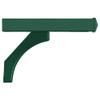Salsbury Industries 4378GRN Arm Kit Replacement for Deluxe Post for 2 Roadside Mailboxes, Green view 1
