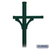 Salsbury Industries 4378GRN Arm Kit Replacement for Deluxe Post for 2 Roadside Mailboxes, Green view 3