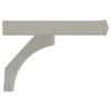 Salsbury Industries 4378SLV Arm Kit Replacement for Deluxe Post for 2 Roadside Mailboxes, Silver view 1