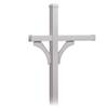 Salsbury Industries 4378SLV Arm Kit Replacement for Deluxe Post for 2 Roadside Mailboxes, Silver view 3