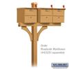 Salsbury Industries 4378D-BRS Arm Kit Replacement for Deluxe Post for 2 Designer Roadside Mailboxes, Brass view 4
