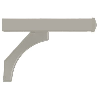 Salsbury Industries 4378D-NIC Arm Kit Replacement for Deluxe Post for 2 Designer Roadside Mailboxes, Nickel