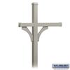 Salsbury Industries 4378D-NIC Arm Kit Replacement for Deluxe Post for 2 Designer Roadside Mailboxes, Nickel view 3