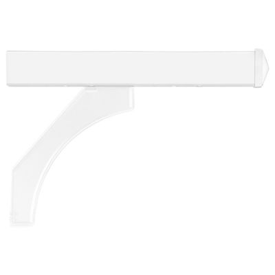 Salsbury Industries 4378WHT Arm Kit Replacement for Deluxe Post for 2 Roadside Mailboxes, White