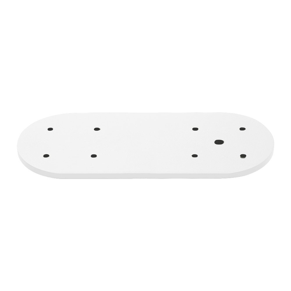 Salsbury Industries 4897WHT Arm Kit Replacement for Classic Mailbox Post, 1 Sided, White