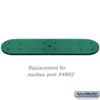 Salsbury Industries 4898GRN Arm Kit Replacement for Classic Mailbox Post, 2 Sided, Green view 2