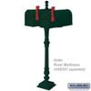 Salsbury Industries 4898GRN Arm Kit Replacement for Classic Mailbox Post, 2 Sided, Green view 4
