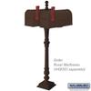 Salsbury Industries 4898BRZ Arm Kit Replacement for Classic Mailbox Post, 2 Sided, Bronze view 4