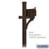 Salsbury Industries 4877BRZ Arm Kit Replacement for Deluxe Post for 1 Mailbox, Bronze view 4