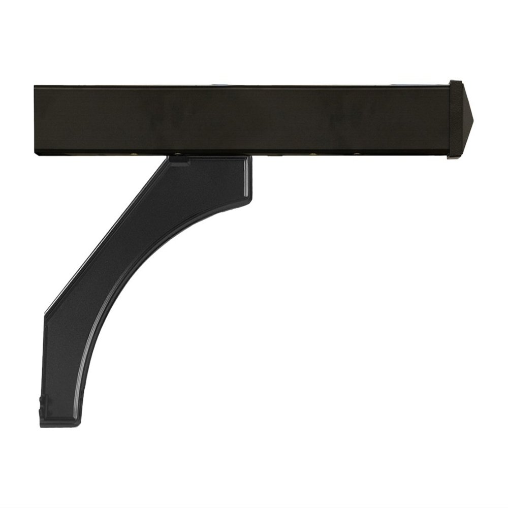 Salsbury Industries 4878BLK Arm Kit Replacement for Deluxe Post for 2 Mailboxes, Black