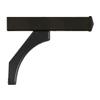 Salsbury Industries 4878BLK Arm Kit Replacement for Deluxe Post for 2 Mailboxes, Black view 1