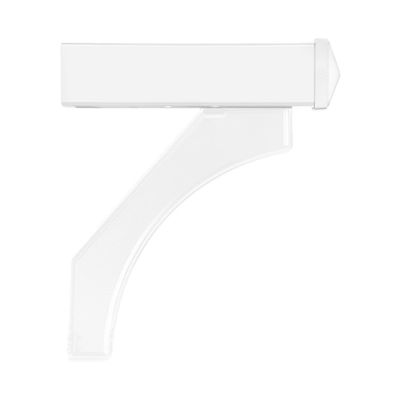 Salsbury Industries 4877WHT Arm Kit Replacement for Deluxe Post for 1 Mailbox, White