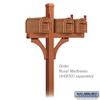 Salsbury Industries 4878COP Arm Kit Replacement for Deluxe Post for 2 Mailboxes, Copper view 4