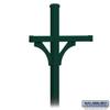 Salsbury Industries 4878GRN Arm Kit Replacement for Deluxe Post for 2 Mailboxes, Green view 3