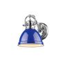 Golden Lighting 3602-BA1 RBZ Duncan Bath Fixture, 1 Light, Rubbed Bronze view 2