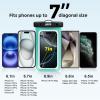 JOTO Up to 7" Universal Waterproof Phone Case for iPhone 17 Air 16 15 14 13 12 11 Plus Pro Max, IPX8 Cellphone Dry Bag XR X SE, Galaxy S23 S22 S21 S20+ S20 S10 Plus Note, Pixel -Green view 4