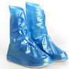 The outdoor camping Men and Women's Rain Proof Shoes Cover Rain Shoes Galoshes (Blue, L) view 1