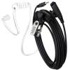 KENMAX Acoustic Tube Earpiece Headset with Built-in Line Mic PTT for Yaesu Vertex VX-6R VX-7E VX-127 VX-170, Air Covert Surveillance Walkie Talkie Two-Way Radio Headset for Standard HorizonRadios view 1