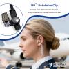 KENMAX Acoustic Tube Earpiece Headset with Built-in Line Mic PTT for Yaesu Vertex VX-6R VX-7E VX-127 VX-170, Air Covert Surveillance Walkie Talkie Two-Way Radio Headset for Standard HorizonRadios view 3