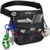 Kangapak Nurse Fanny Pack Multi Compartment Waist Organizer Tool Bag for Students, Practitioners & Medical Professionals (Seal Gray) view 1