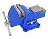 Yost Vises Tool 4-Inch Workshop Duty Bench Vise, Model BV-4, with 120-Degree Swivel Base, Blue view 3