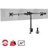 SIIG Articulating Triple Monitor Desk Mount Desk Mount, Black (CE-MT0R12-S3) view 2