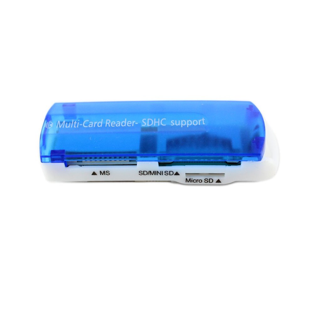 SANOXY Multi Memory Card Reader SDHC Support-All in 1 USB2.0 Card Reader/Writer USB high-Speed Transfer Rate up to 480 mbps