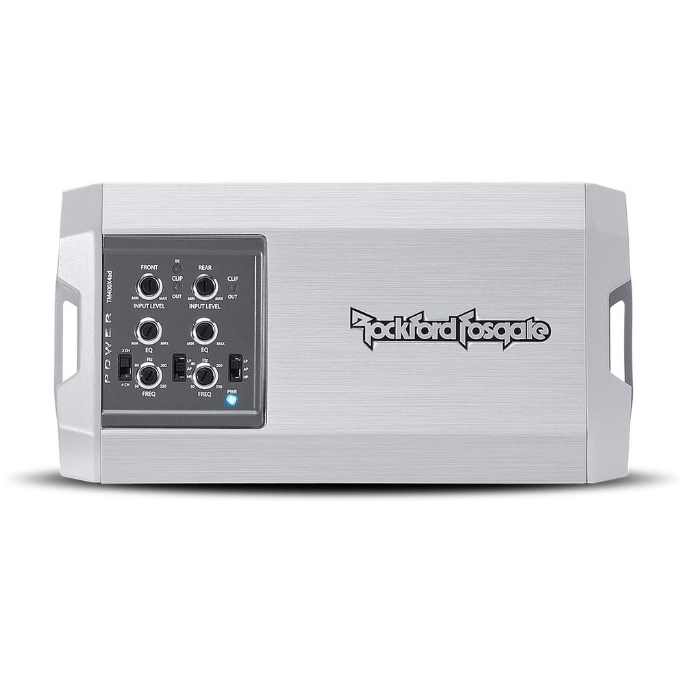 Rockford Fosgate Power TM400X4ad 400-Watt 4-Channel Marine Amplifier