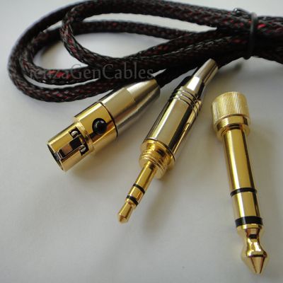 New! 1.2m / 4ft Replacement Audio Upgrade Cable for AKG K141 K171 K181 Q701 K702 K271S K271 MKII K271 MKII K240S K240 MK2, Pioneer HDJ-2000 Headphones Headset by ienza