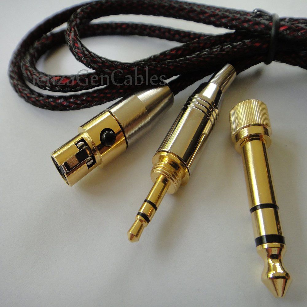 New! 1.2m / 4ft Replacement Audio Upgrade Cable for AKG K141 K171 K181 Q701 K702 K271S K271 MKII K271 MKII K240S K240 MK2, Pioneer HDJ-2000 Headphones Headset by ienza