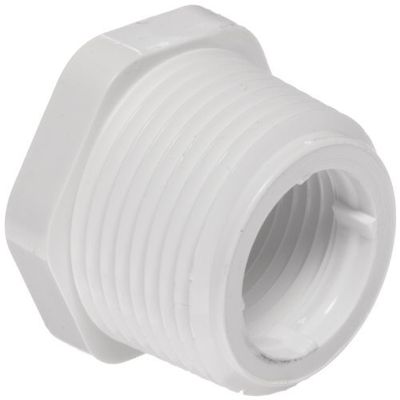 Spears 439 Series PVC Pipe Fitting, Bushing, Schedule 40, 2 NPT Male x 1-1/2 NPT Female NumberOfItems: 1 Size: 2 x 1-1/2, Model: 439-251