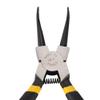 GOOFIT Snap Ring Plier Hand Tool 90 Degree Tip Grips Internal Bent Circlip Plier for Ring Remover Retaining view 3