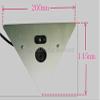 DIYSecuritycameraworld H.264 1920x1080P 2.0MP IP Network NightVision Corner Mountable Camera 12VDC Support Audio P2P, Mobile Phone View. Prefect for Elevator, Inside Room. with PoE Function view 3